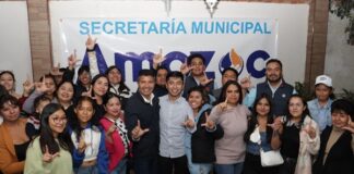 Panistas en Amozoc presentan sus necesidades a Lalo Rivera
