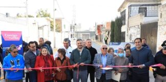 Gobierno municipal inauguró cuatro calles rehabilitadas mediante “construyendo contigo”