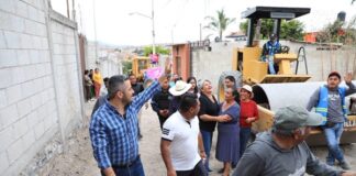 Gobierno municipal de Puebla mejora la infraestructura de San Pedro Zacachimalpa