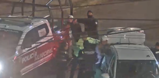 Policía municipal de Puebla aprehende a asaltantes