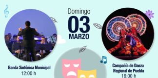 Ayuntamiento presenta espectáculos este fin de semana en Puebla