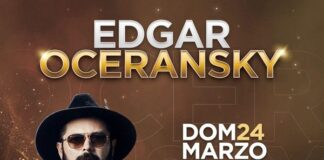 El próximo 24 de marzo, Edgar Oceransky se presentará en la Plaza de la Concordia