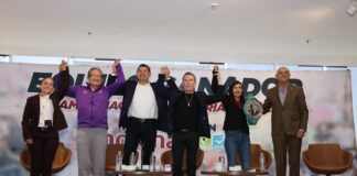 Apoya JC Chávez a Armenta; anuncia tres centros deportivos