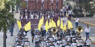 En Puebla, 36 planteles educativos participarán en Desfile del 5 de Mayo