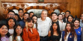 Pepe Chedraui hace equipo con las y los jóvenes por la Puebla del Futuro