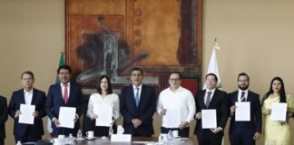 Implementan autoridades estatales y electorales protocolo de protección a candidatas y candidatos