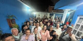Continúa Tonantzin Fernández sumando el apoyo de todos los sectores sociales de San Pedro Cholula