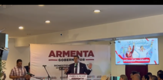 Armenta Mier se desvincula de los hechos relacionados a “El Grillo”