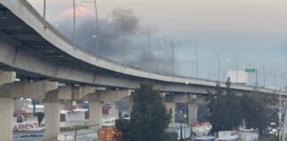 Desaparición de persona, genera cierre de pista Puebla- México en protesta