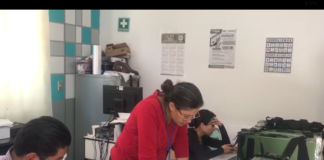 Consejo Municipal de Cholula del IEE continúa contabilizando paquetes electorales