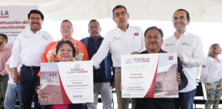 Gira de obras y apoyos del gobernador Sergio Salomón