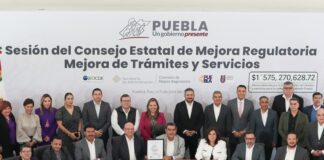 Comisión de mejora regulatoria nacional y del estado de Puebla reconocen ventanilla digital de San Pedro Cholula