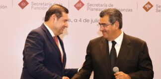 Armenta y Sergio Salomón lideran misión en Alemania para el crecimiento de inversiones en Puebla