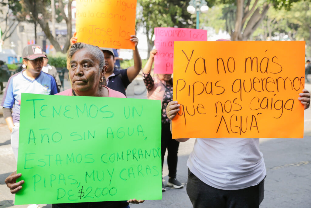 Bloqueo en la Diagonal; vecinos de la López Mateos exigen a Agua de ...