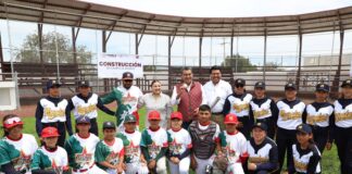 Con entrega de campo de béisbol, gobierno de Sergio Salomón impulsa la recreación ciudadana