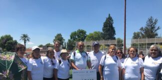 Edmundo Tlatehui inaugura los Juegos Estatales, Deportivos y Culturales de las Personas Adultas Mayores