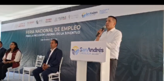 Realizan “Feria del Empleo para la Inclusión Laboral de la Juventud” en San Andrés Cholula; participan 42 empresas