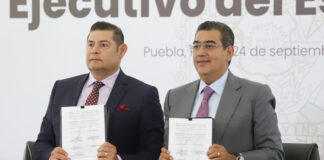 Inician Sergio Salomón y Alejandro Armenta proceso de transición del poder ejecutivo