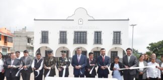Sergio Salomón preside la inauguración de la presidencia de Domingo Arenas
