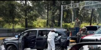 Asesinan a mujer en la autopista México-Puebla a la altura de Tlahuapan