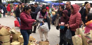 El mal clima no impidió que se llevará a cabo el tradicional trueque en Cholula