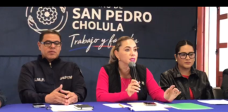 Gobierno de Cholula invita a campamento a retirarse por temas de seguridad; usarán pirotecnia en el Grito de Independencia