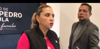 Paola Angon califica de buena elección que su compañero Ramón Blanca sea quien conteste su informe