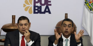 “Buscan en el estruendo mandarse mensajes entre criminales”, Sergio Salomón afirma sobre delincuencia en Puebla