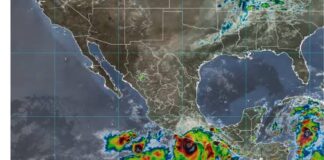 Provocará huracán “John” lluvias en el estado de Puebla