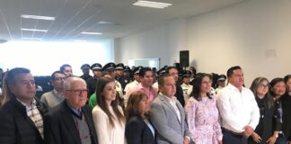 Lupita Cuautle entrega uniformes, chalecos balísticos a elementos de la SSPyPC, con una inversión de casi 8 mdp