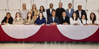 Diputados federales poblanos refrendan su total respaldo a la presidenta, Claudia Sheinbaum