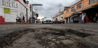 Puebla capital, la zona más golpeada por baches, Salomón Céspedes