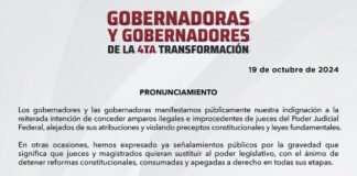 Sergio Salomón en apoyo a Sheinbaum, se indigna por amparo contra reforma al Poder Judicial