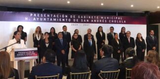 Lupita Cuautle presenta a su gabinete integrado en su mayoría por mujeres