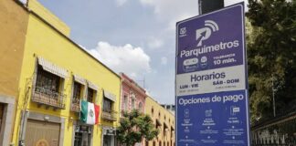 El parque del Carmen, prueba piloto de parquímetros en Puebla