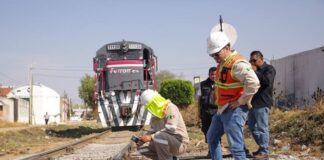 En sinergia, logran gobiernos federal y estatal reapertura de vías ferroviarias en Puebla