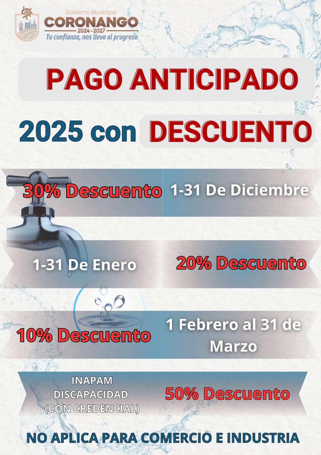 Presenta Coronango promoción por pago anticipado del predial 2025 ...