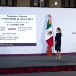 Anuncia presidenta Claudia Sheinbuam inscripción al programa “Jóvenes construyendo el futuro” 2025