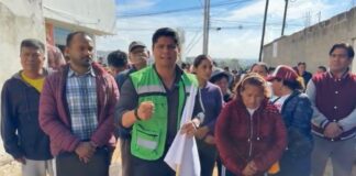 Omar Muñoz arranca adoquinamiento con una inversión superior a los 2 mdp en la colonia Nueva Alemania