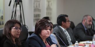 Comparece secretaria de Salud en el Congreso Local
