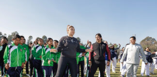 Armenta activa el deporte para combatir adicciones