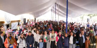 Viven la magia de los Reyes Magos niñas y niños de San Andrés Cholula