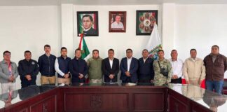 Encabeza Armando Aguirre Mesa de Seguridad por la Paz