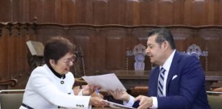 Armenta refrenda respeto a autonomía universitaria al signar convenio con la BUAP