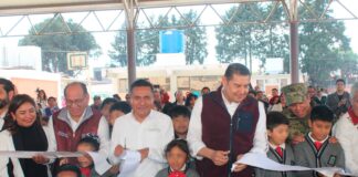 Acuerdan Armando Aguirre y Alejandro Armenta proyectos a favor de Coronango