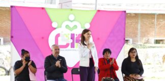 Se compromete MariElise Budib con la alimentación de niñas y niños de la Capital