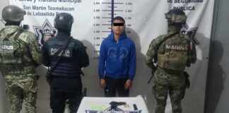 Coordinación interinstitucional permite detención de un presunto generador de violencia en Texmelucan