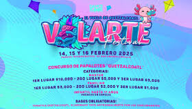 En conmemoración del Día del Amor y la Amistad se celebrará el Festival Volarte 2025 en Cholula
