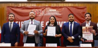 Firma Gobierno de Cholula convenio en favor de las y los migrantes
