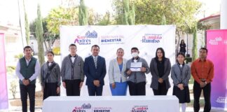 Conviven estudiantes de secundaria con la presidenta municipal de San Andrés Cholula